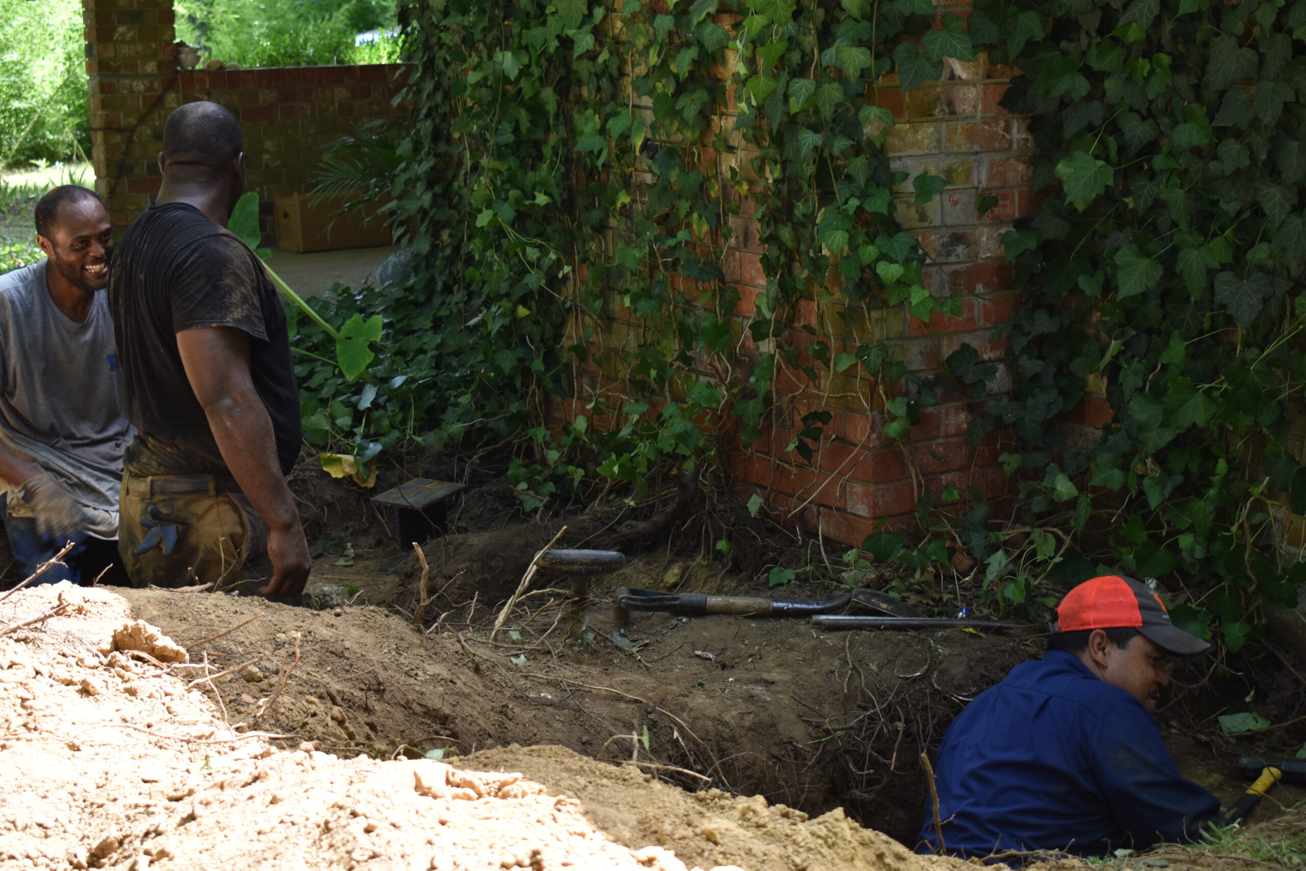 DSC_0234 Foundation repair work in progress